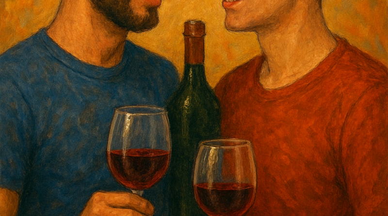 Reprodução: Duas taças de vinho